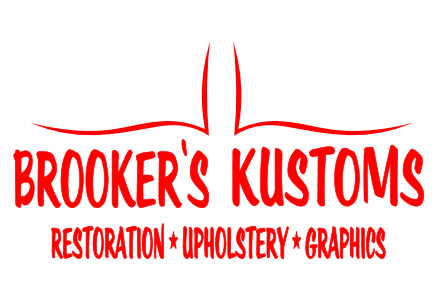 Brooker's Kustom Upholstery Logo